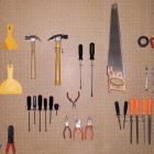 Tools in garage