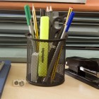 Basic desk organizer cup