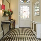 Hallway and door